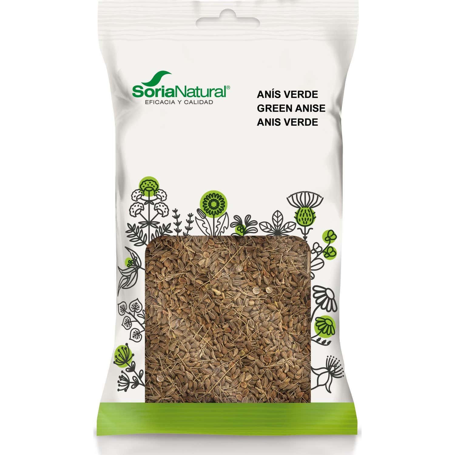 Soria Natural Anís Verde Bolsa 60g