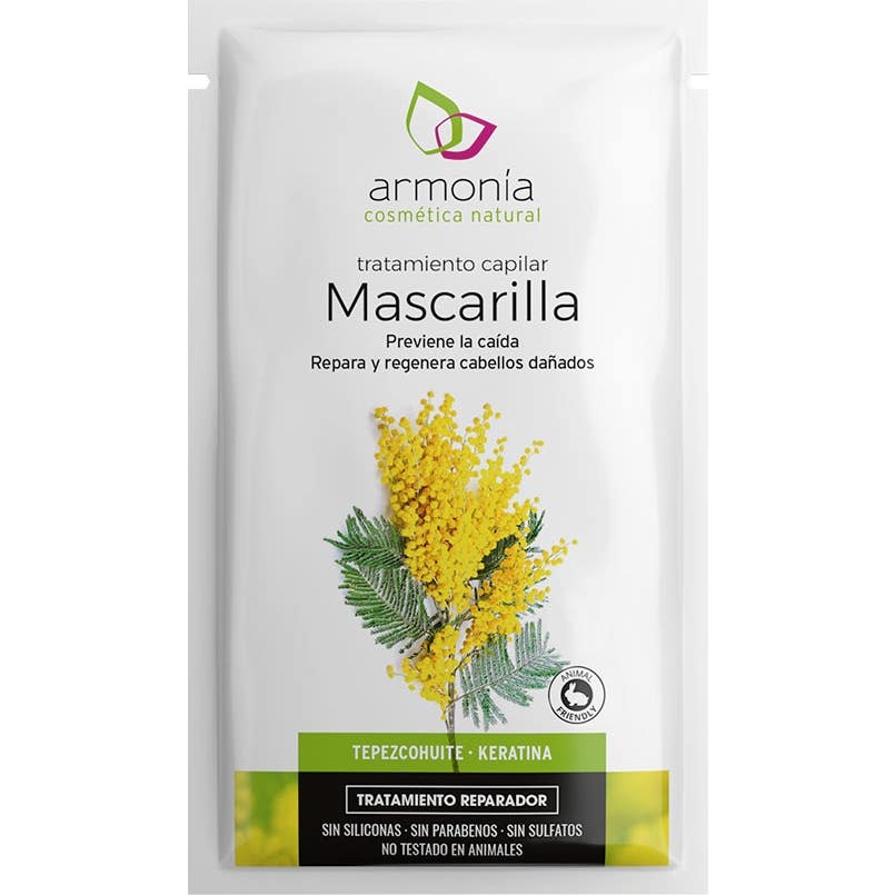 Armonía Mascarilla Capilar Tepezcohuite Monodosis 15g