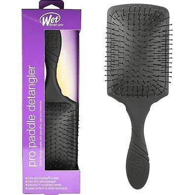 Wet Brush Pro Paddle Detangler Black 1ud
