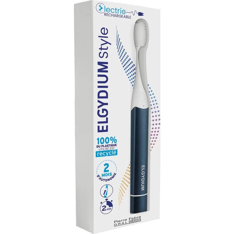 Elgydium Style Electric Cepillo Dental Eléctrico Dark Denim 1 ud