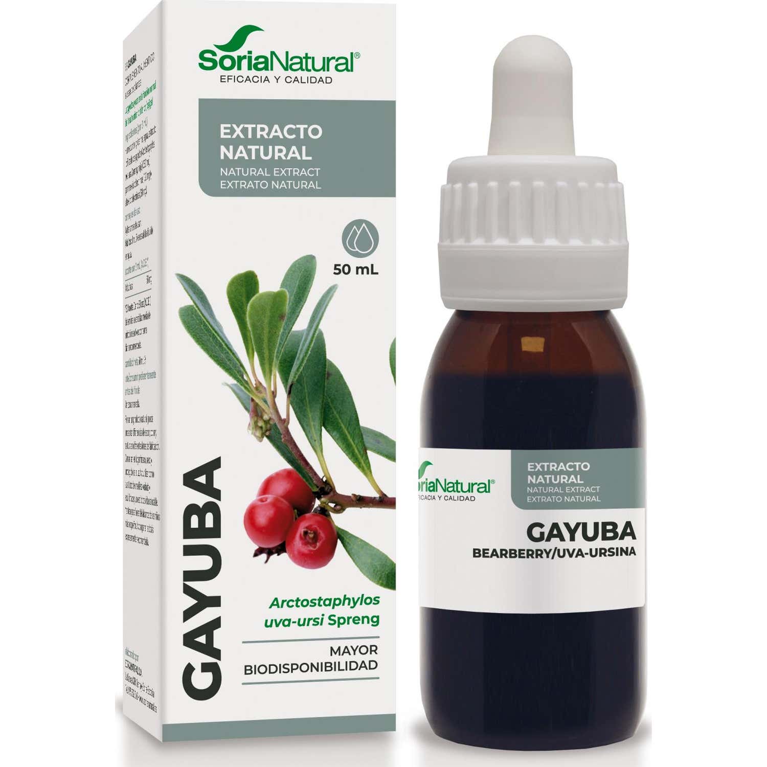 Soria Natural Extracto Gayuba Xxi 50 Ml