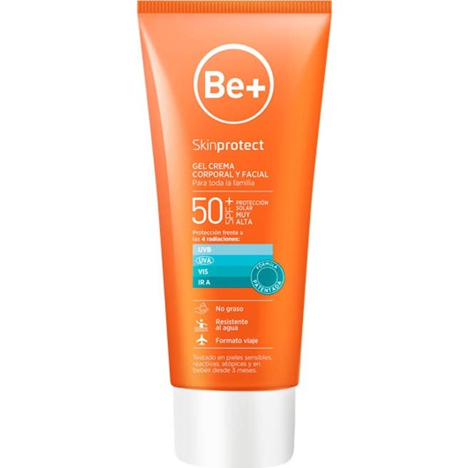 Be+ Skin Protect Gel Crema Corporal Y Facial SPF50+ 100ml