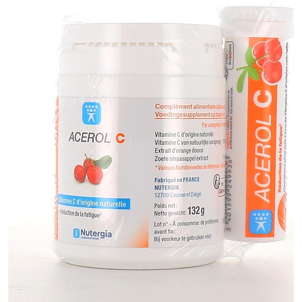 Nutergia Acerol C 60 + 15 comprimidos