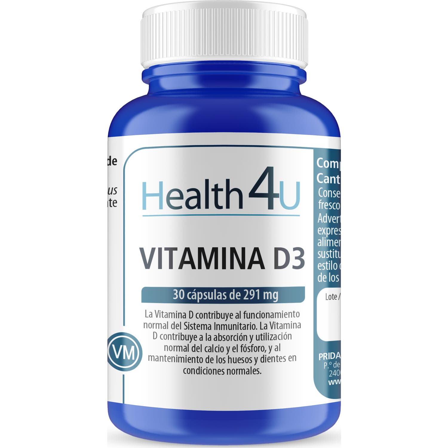 H4U Vitamina D3 30caps