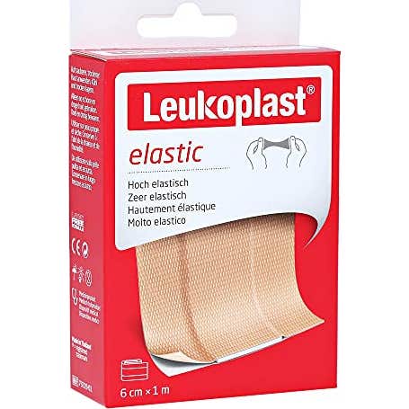 Cacerolas Elásticas de Leukoplast 1 Mx6 cm