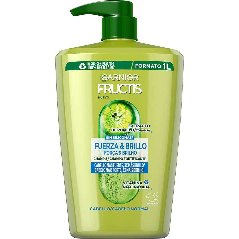 Garnier Fructis Fuerza & Brillo Champú 1000ml
