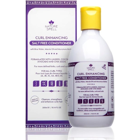 Nature Spell Curl Enhancing Acondicionador sin Sal 300 ml