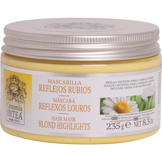 Intea Camomila Mascarilla Reflejos Rubios 250ml