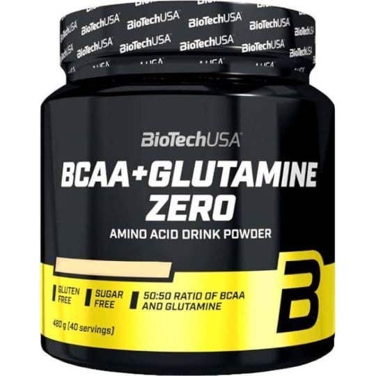 Biotech Hombre Suplemento Bcaa + Glutamina Zero Té Durazno 480G