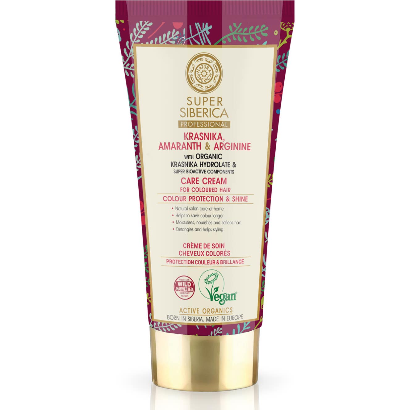 Natura Siberica Cuidado En Crema Cabello Teñido 100ml