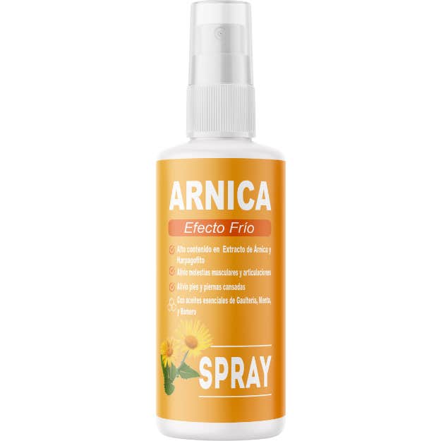 QKnatur Árnica Spray Extracto Harpagofito Efecto Frío 100 ml