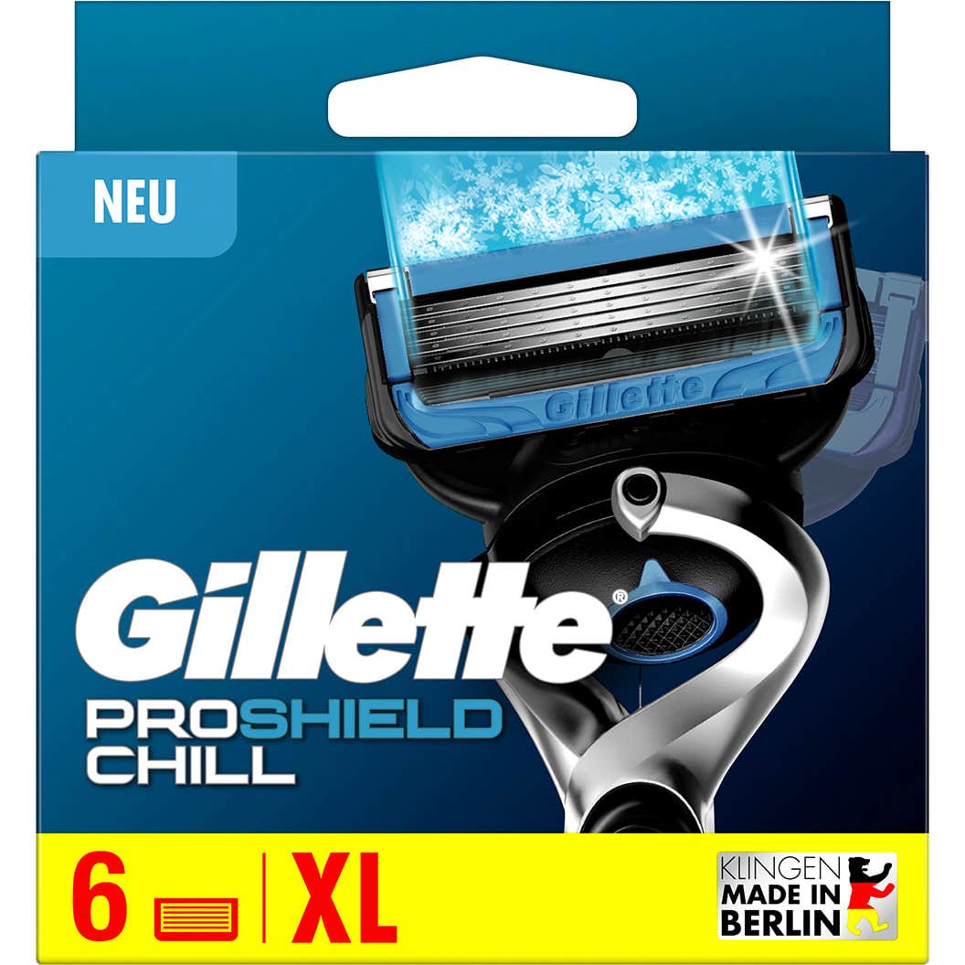 Gillette Proshield Chill Cuchilla Afeitar Recambio 6uds