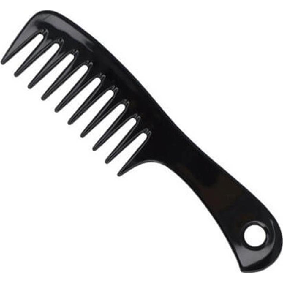Ragnar Peine Barbero Mechas Negro 1ud