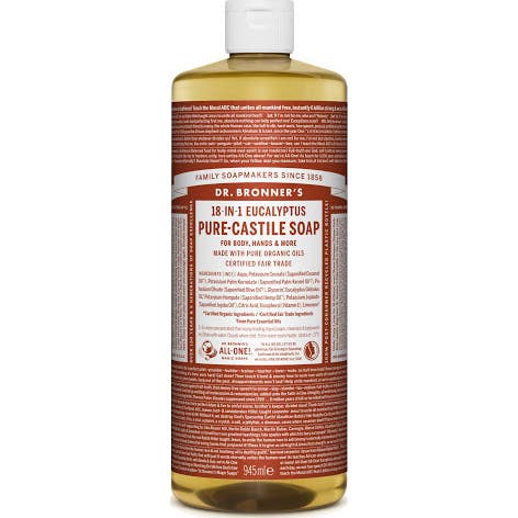 Dr. Bronners 5 X Jabón Líquido De Eucalipto 945 Ml - Imagen 2