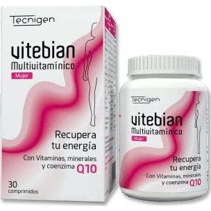 Tecnigen Vitebian Mujer Q10 30comp
