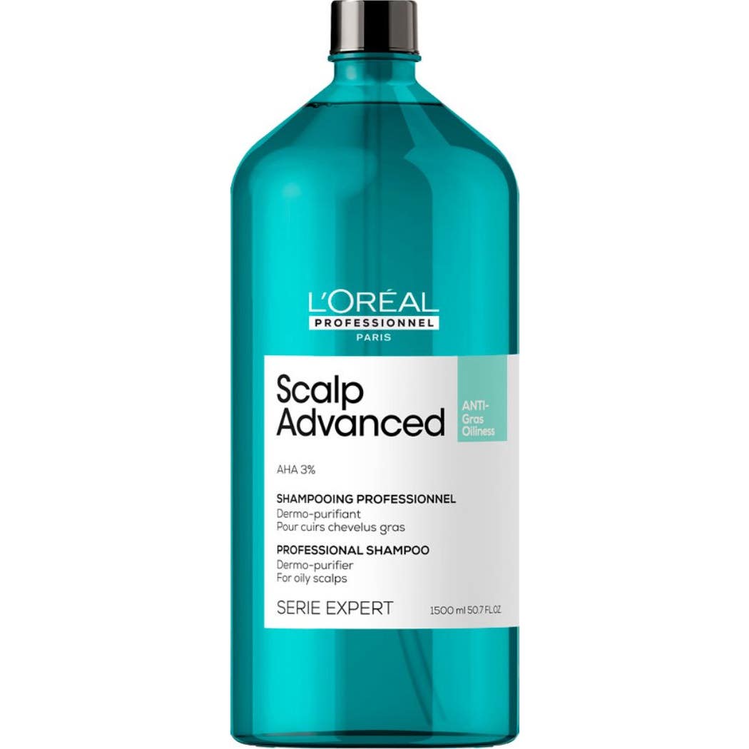 'L''Oréal Scalp Advanced Anti-Oiliness Dermo-Purifier Professional Shampoo 1500ml'