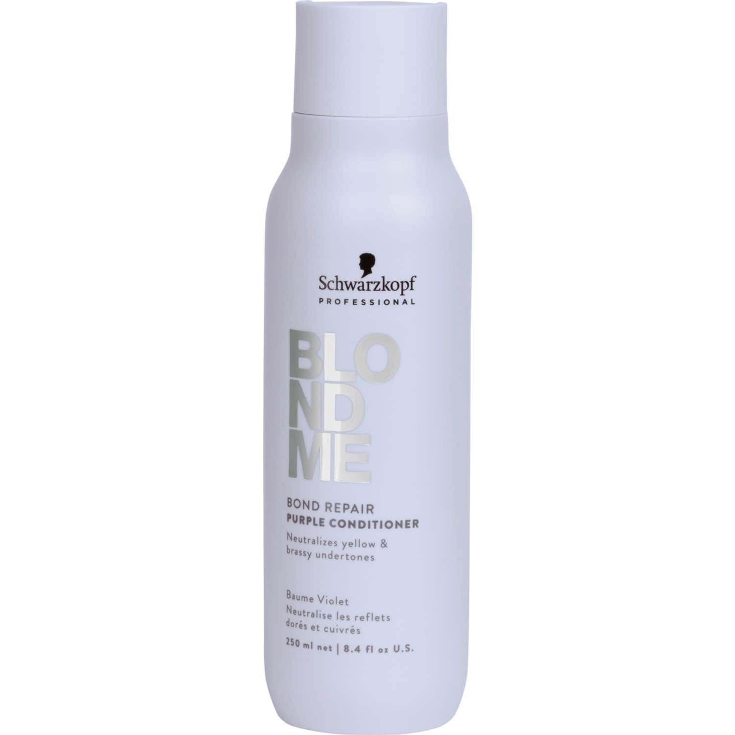 Schwarzkopf Blondme Bond Repair Acondicionador Morado 250 ml