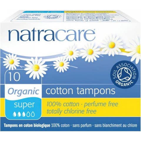 Natracare Tampón Súper sin Aplicador Bio 10 uds