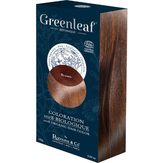 Greenleaf Botanique Tinte Bio Marrón 100 g