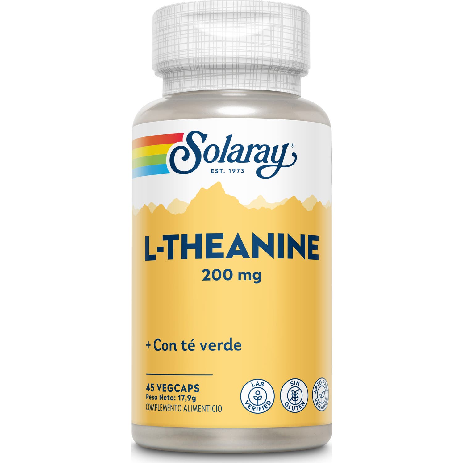 Solaray L-Theanine 200Mg 45Cáps