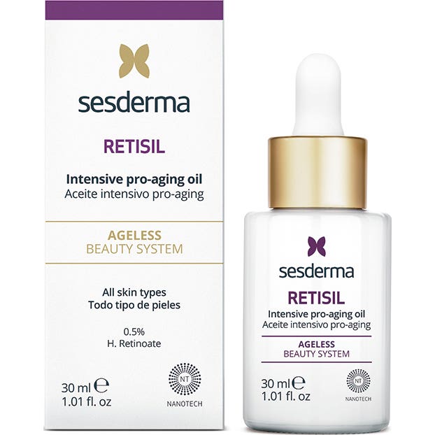 Sesderma Retisil Aceite Facial Antiarrugas Para Reafirmar La Piel 30 Ml - Imagen 4