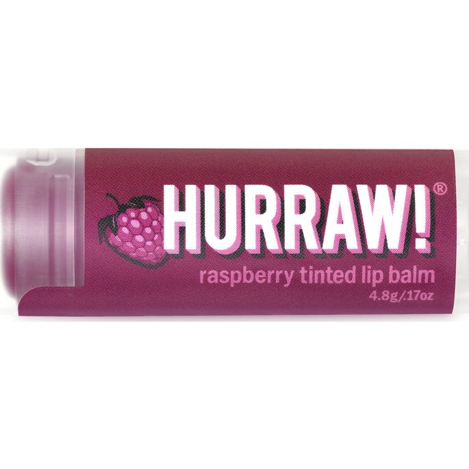 Hurraw Morado/Oscuro Bálsamo Labial Natural Frambuesa - Imagen 3