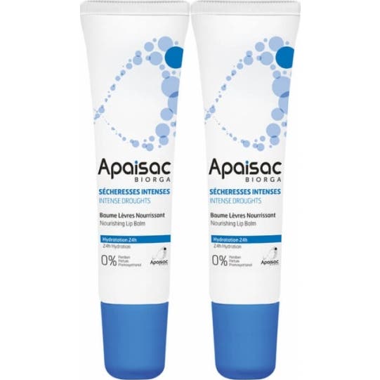 Apaisac Bálsamo Labial Nutritivo 2 X15 ml