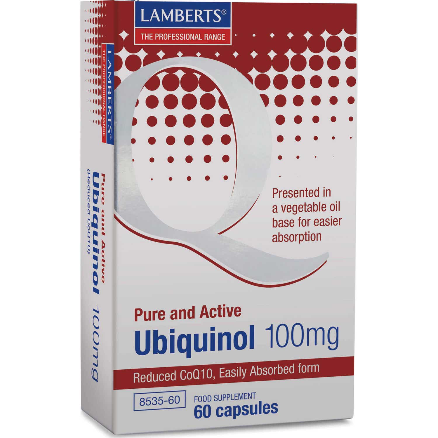 Lamberts Ubiquinol 100Mg 60Caps