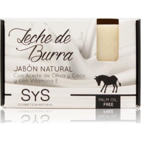 Sys Oliva Jabón Natural Premium Leche Burra 100 G