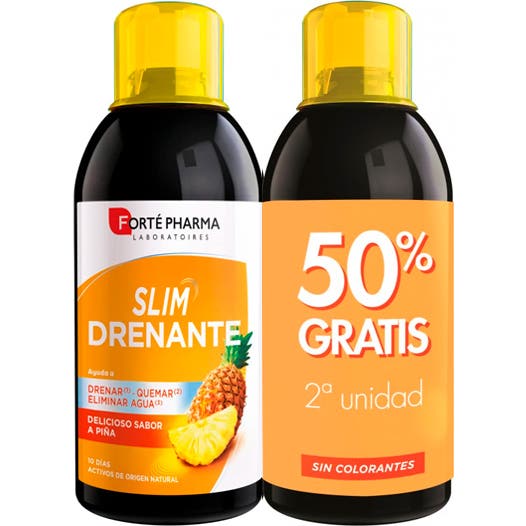 Forté Pharma Slim Drenante Piña 2x500ml