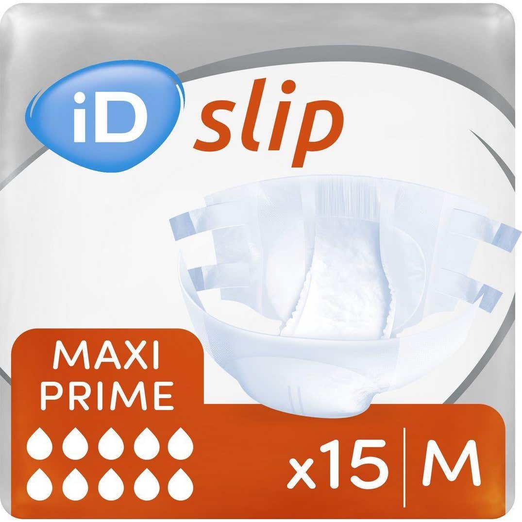 iD Maxi Prime Pañales Adultos Talla M 15uds