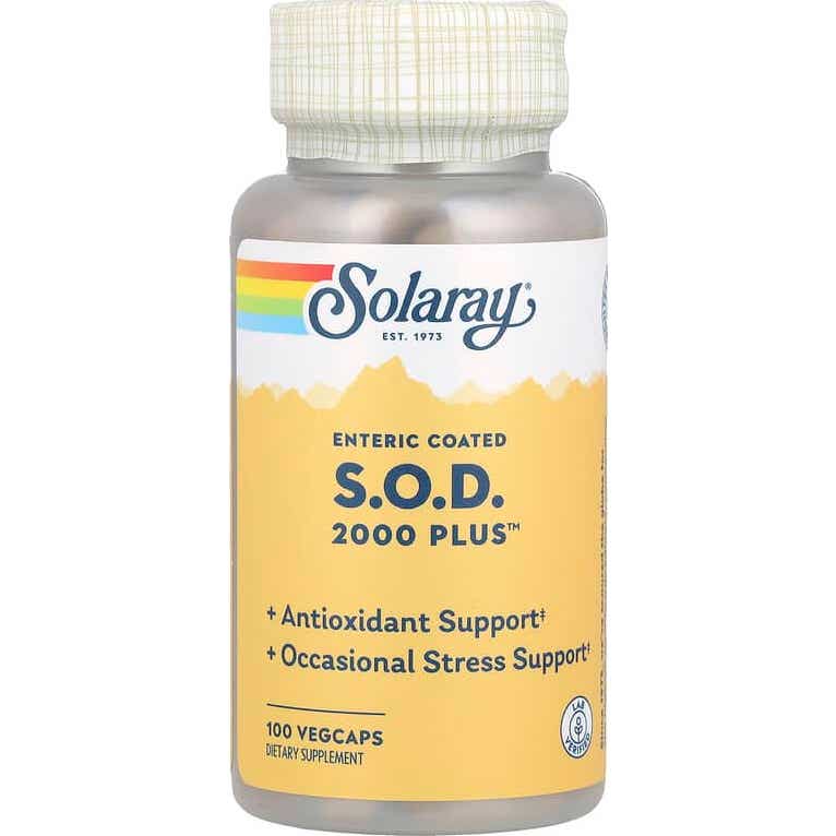 Solaray S.o.d 2000 Plus 400Mg 100Caps