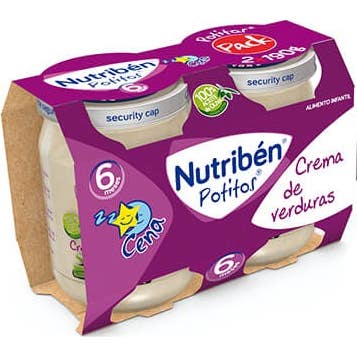Nutriben Potito Duo Crema de Verduras 190g