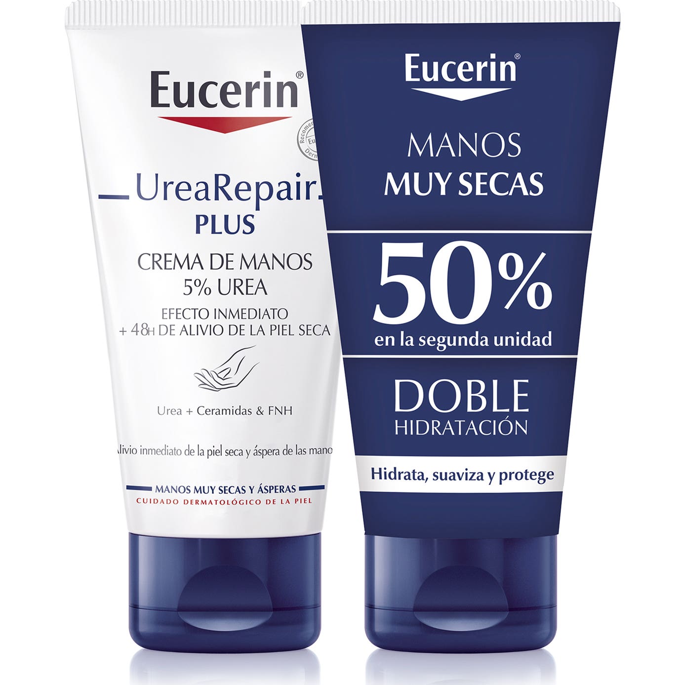 Eucerin Duplo UreaRepair Plus 5%Urea Crema de Manos 2x75ml