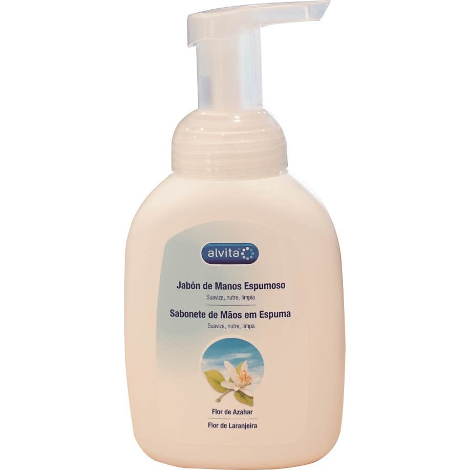 Alvita Jabon de Manos Espumoso Flor de Azahar 250 ml