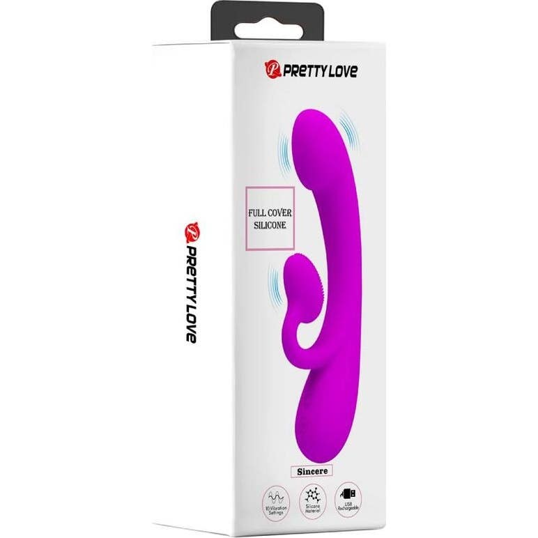 Pretty Love Vibrador Succionador Clítoris Silicona Morado 1ud