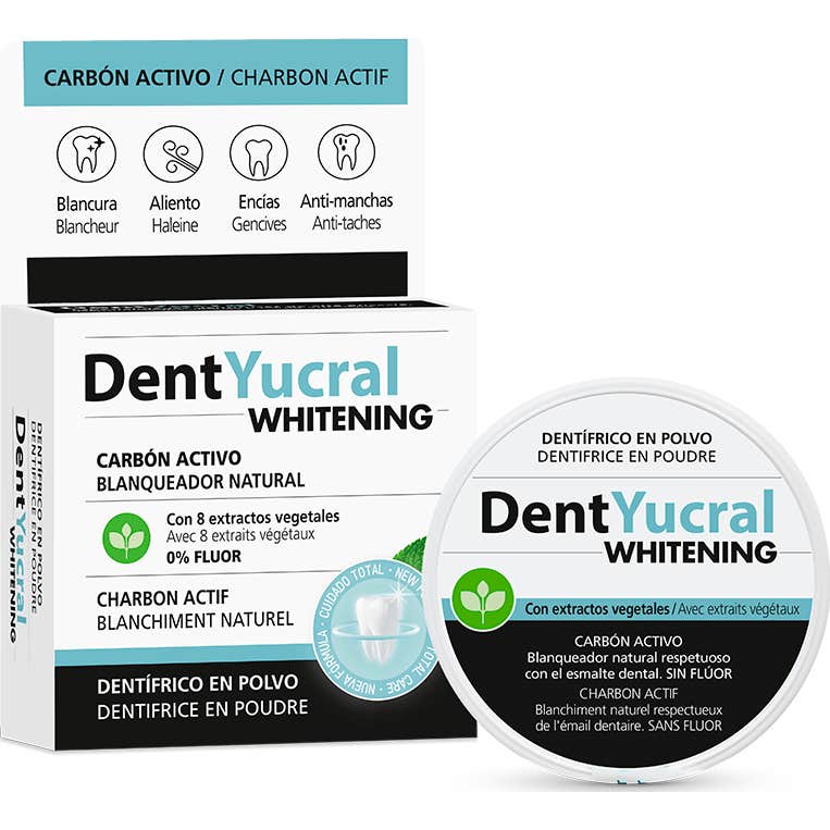 DentYucral Polvo Dental Carbón Activo 50g