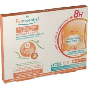 Puressentiel articulación parche dúo dúo espalda baja lumbar