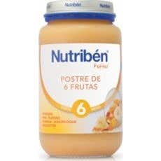Nutribén® potito® postre de 6 frutas 250 g