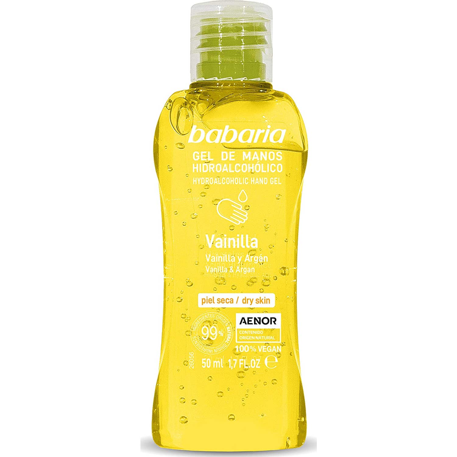 Babaria Vainilla Gel de Manos Hidroalcohólico 50ml