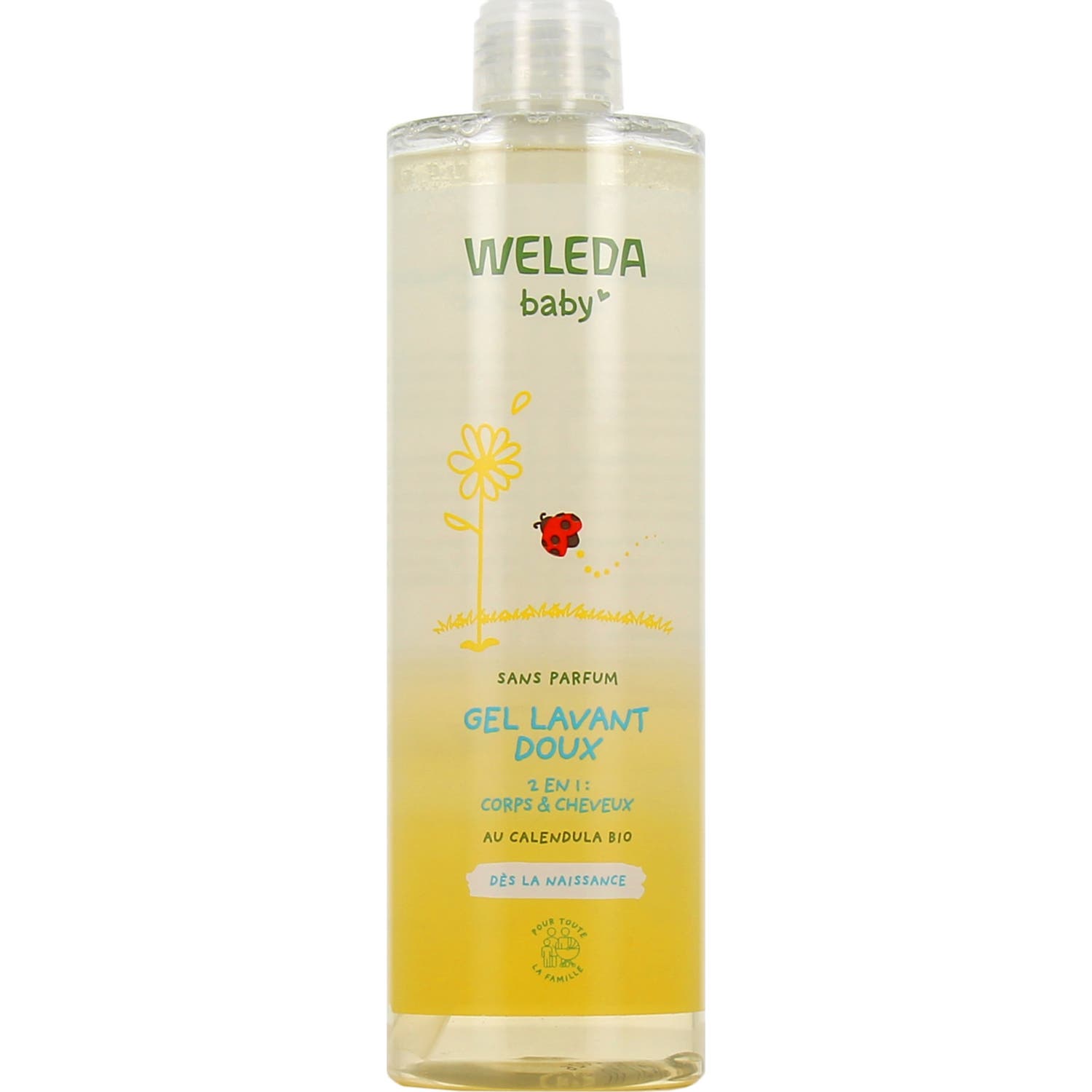 Weleda Baby Gel Limpiador Suave Sin Perfume Caléndula Bio 400 ml