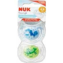 Nuk Chupete Silicona Freestyle Pacifier Baby 0-6 m 2 uds