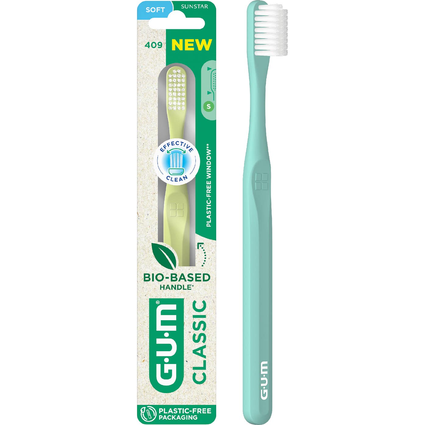 GUM Classic 409 Cepillo de Dientes Suave 1ud