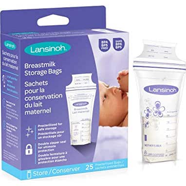 Lansinoh Bolsas para Leche Materna 25uds