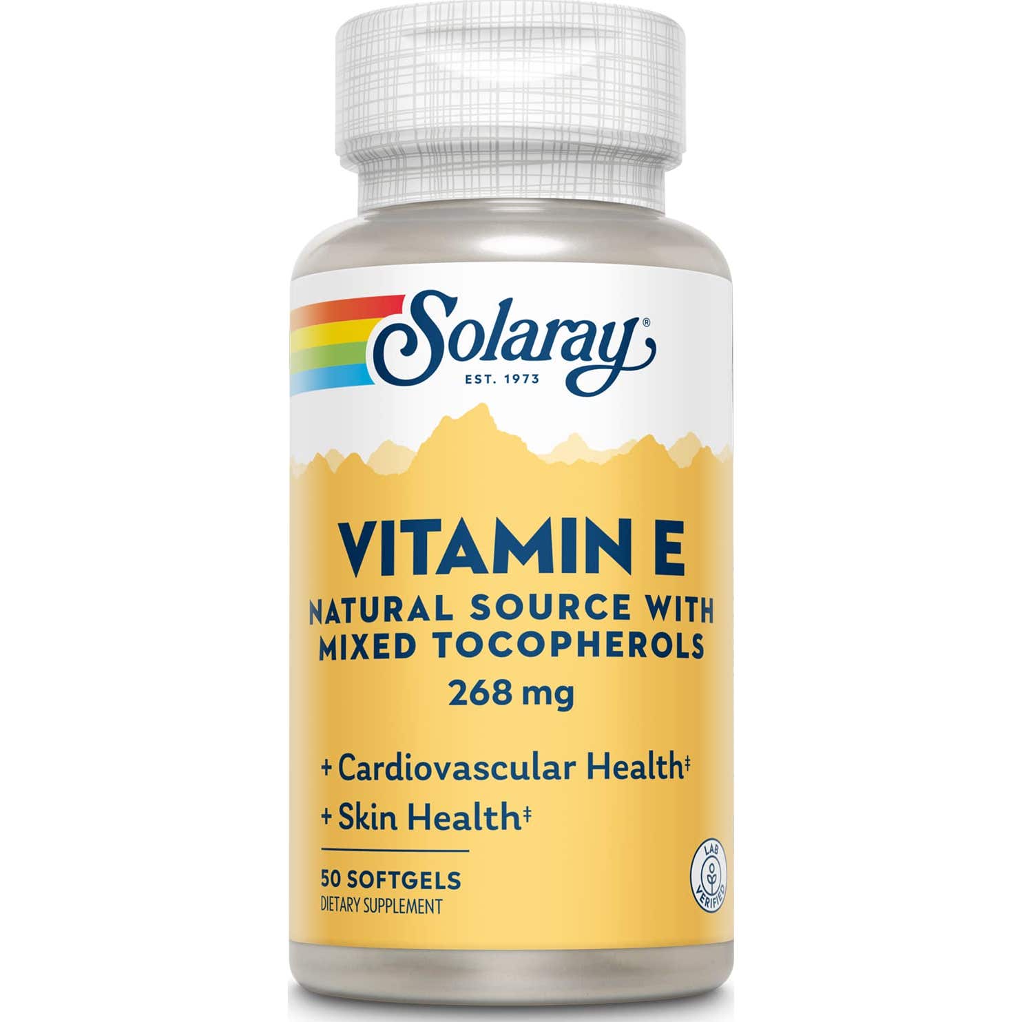 Solaray Vitamina E 50 perlas