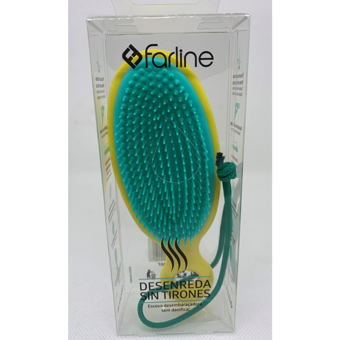Farline Cepillo Desenredante Amarillo 1ud