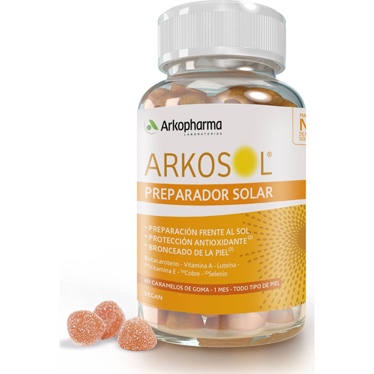 Arkopharma Arkosol Preparador Solar 60uds