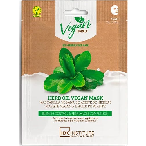 Idc Institute Herb Oil Vegan Mask Blemish Control & Rebalances Complexion 25 g