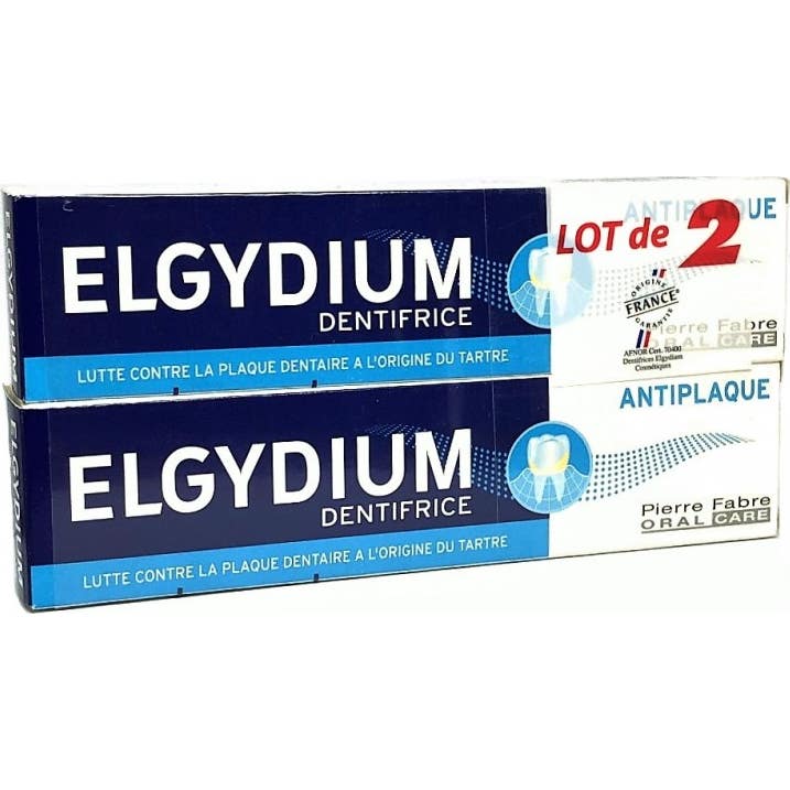 Elgydium Pasta De Dientes Antiplaca 2X75ml