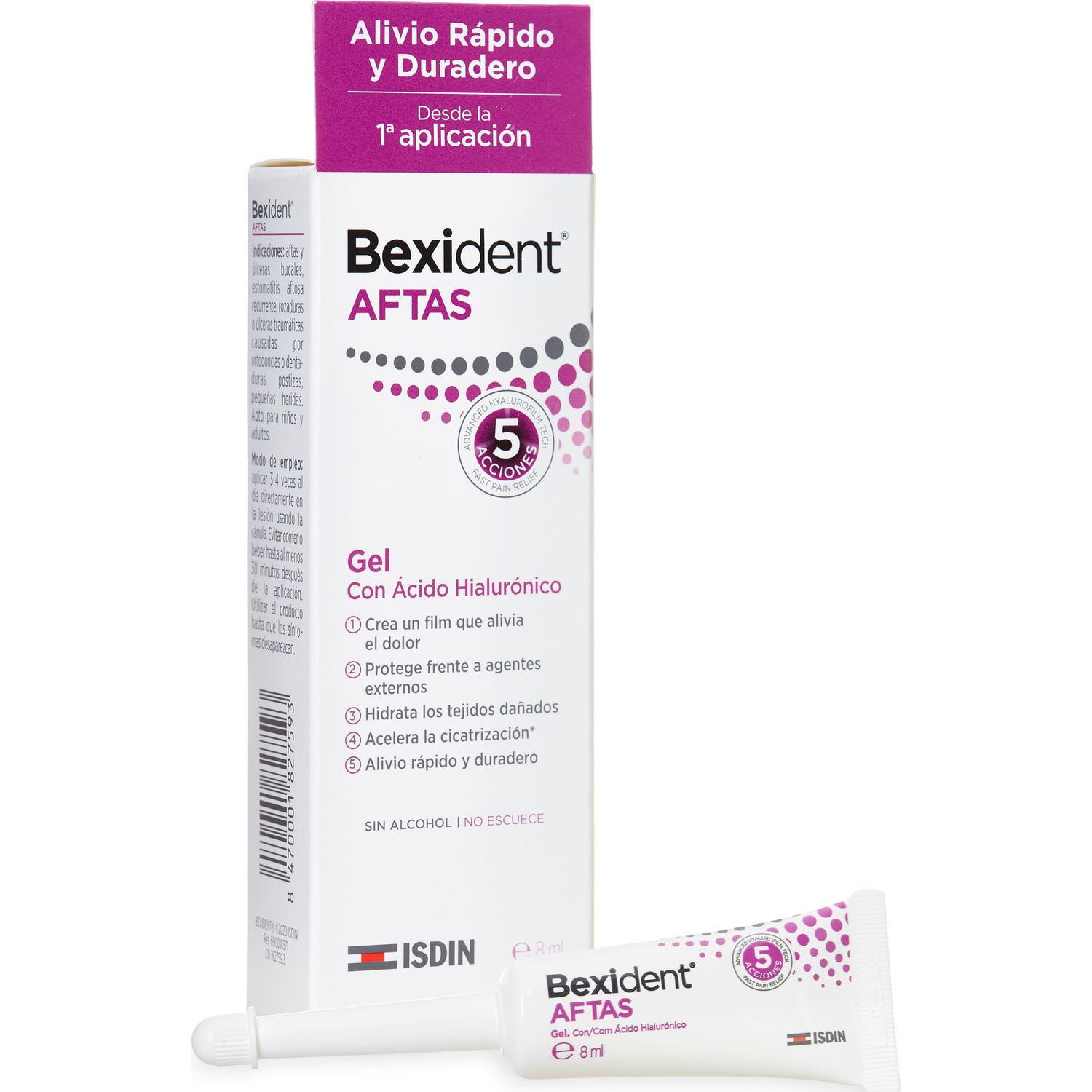 ISDIN Bexident Aftas Gel con Ácido Hialurónico 8ml